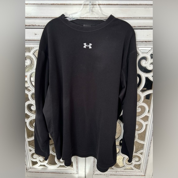 Men’s Under Armour Black Fleece Pullover (XXL) - Picture 1 of 4
